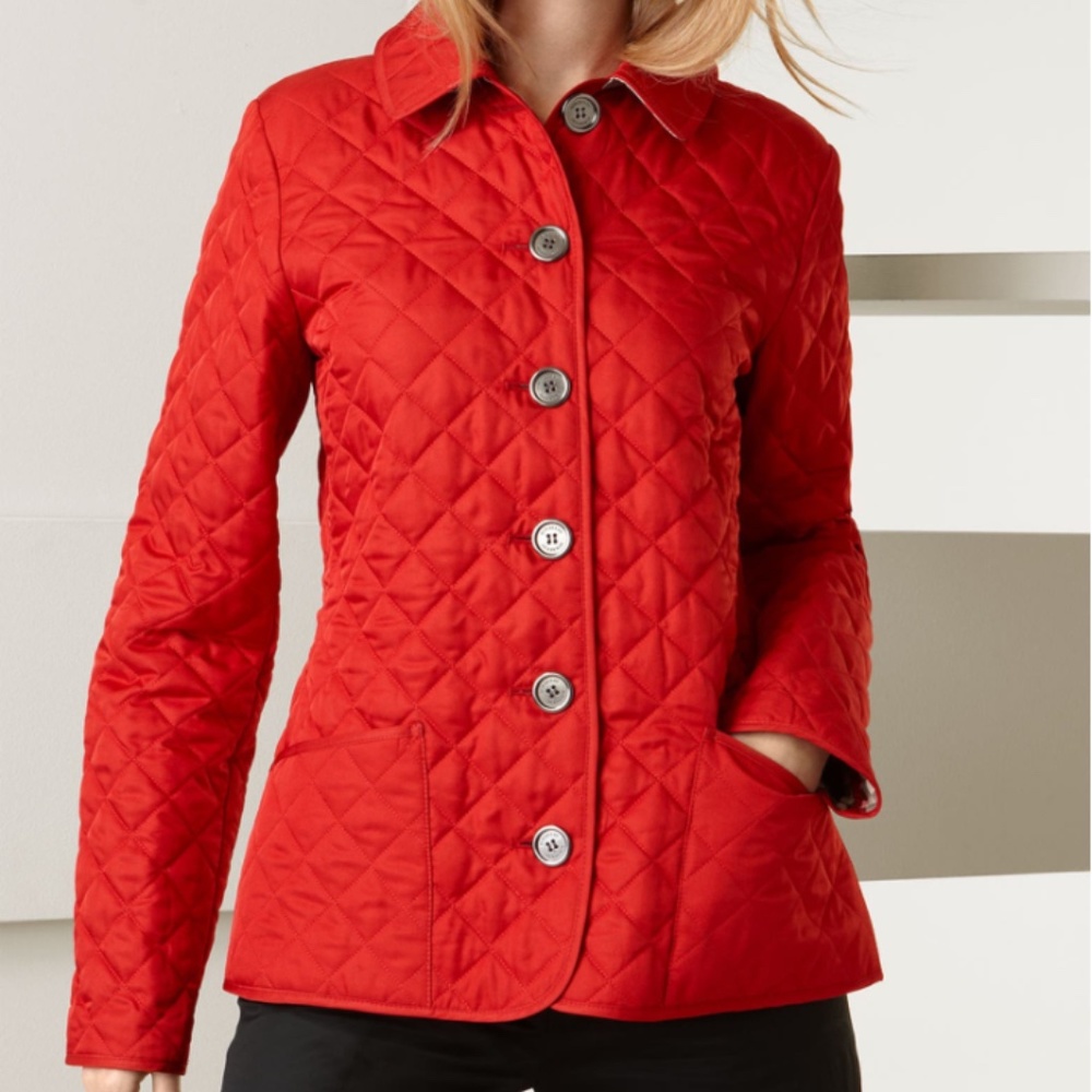 New, Never Worn Burberry Brit Quilted Jacket